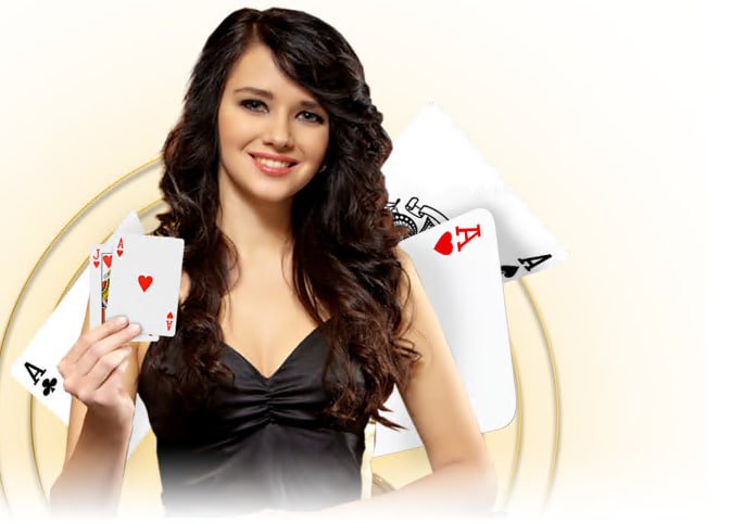 Table games section including poker and blackjack on nnvip
